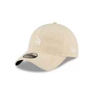 Caps* Los Angeles Dodgers Soft Linen Stone 9TWENTY Adjustable Hat - KTGCaps - Baseball caps for various teams, purchased online at a discount