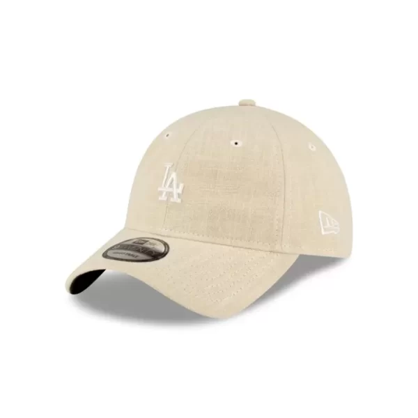 Caps* Los Angeles Dodgers Soft Linen Stone 9TWENTY Adjustable Hat - KTGCaps - Baseball caps for various teams, purchased online at a discount