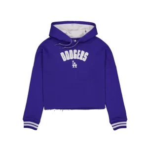 Caps* Los Angeles Dodgers Sport Night Blue Womens Hoodie - KTGCaps - Baseball caps for various teams, purchased online at a discount
