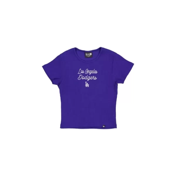 Caps* Los Angeles Dodgers Sport Night Womens Baby Tee - KTGCaps - Baseball caps for various teams, purchased online at a discount