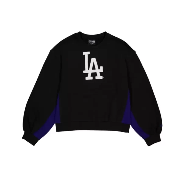 Caps* Los Angeles Dodgers Sport Night Womens Crewneck - KTGCaps - Baseball caps for various teams, purchased online at a discount