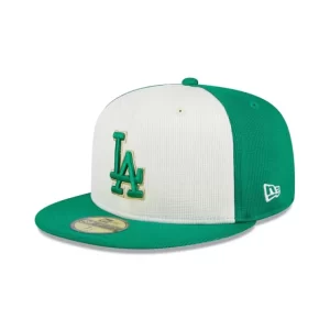 Caps* Los Angeles Dodgers St Patricks Day 2024 59FIFTY Fitted Hat - KTGCaps - Baseball caps for various teams, purchased online at a discount