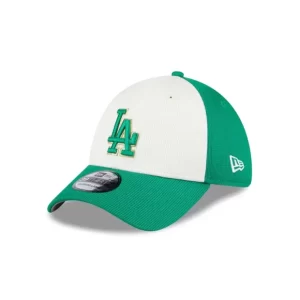 Caps* Los Angeles Dodgers St Patricks Day 2024 39THIRTY Stretch Fit Hat - KTGCaps - Baseball caps for various teams, purchased online at a discount