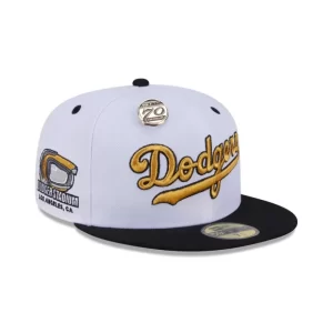 Caps* Los Angeles Dodgers 70th Anniversary 59FIFTY Fitted Hat - KTGCaps - Baseball caps for various teams, purchased online at a discount