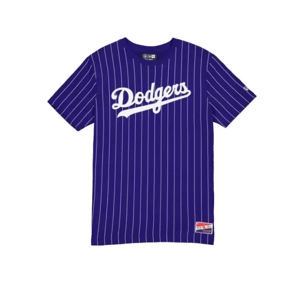 Caps* Los Angeles Dodgers Throwback Pinstripe TShirt - KTGCaps - Baseball caps for various teams, purchased online at a discount