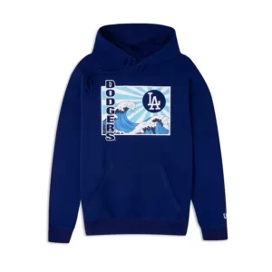 Caps* Los Angeles Dodgers Tonal Wave Hoodie - KTGCaps - Baseball caps for various teams, purchased online at a discount