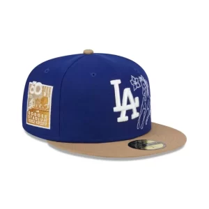Caps* Los Angeles Dodgers Western Khaki 59FIFTY Fitted Hat - KTGCaps - Baseball caps for various teams, purchased online at a discount