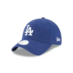 Caps* Los Angeles Dodgers Womens Core Classic Blue 9TWENTY Adjustable Hat - KTGCaps - Baseball caps for various teams, purchased online at a discount
