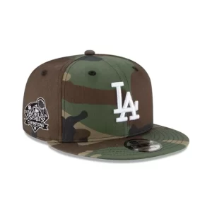 Caps* Los Angeles Dodgers World Series Champions Camo 9FIFTY Snapback Hat - KTGCaps - Baseball caps for various teams, purchased online at a discount