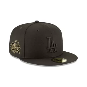 Caps* Los Angeles Dodgers World Series Champions Black on Black 59FIFTY Fitt - KTGCaps - Baseball caps for various teams, purchased online at a discount