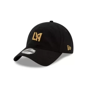 Caps* Los Angeles FC Black 9TWENTY Adjustable Hat - KTGCaps - Baseball caps for various teams, purchased online at a discount