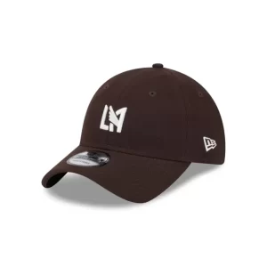Caps* Los Angeles FC Jersey Hook Brown 9TWENTY Adjustable Hat - KTGCaps - Baseball caps for various teams, purchased online at a discount