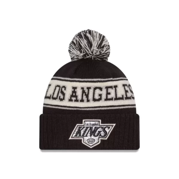 Caps* Los Angeles Kings Retro Pom Knit Hat - KTGCaps - Baseball caps for various teams, purchased online at a discount