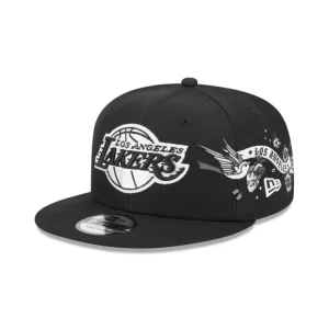 Caps* Los Angeles Lakers City Art 9FIFTY Snapback Hat - KTGCaps - Baseball caps for various teams, purchased online at a discount