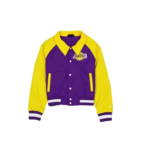 Caps* Los Angeles Lakers Game Day Womens Jacket - KTGCaps - Baseball caps for various teams, purchased online at a discount