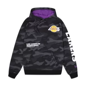Caps* Los Angeles Lakers Lifestyle Camo Hoodie - KTGCaps - Baseball caps for various teams, purchased online at a discount