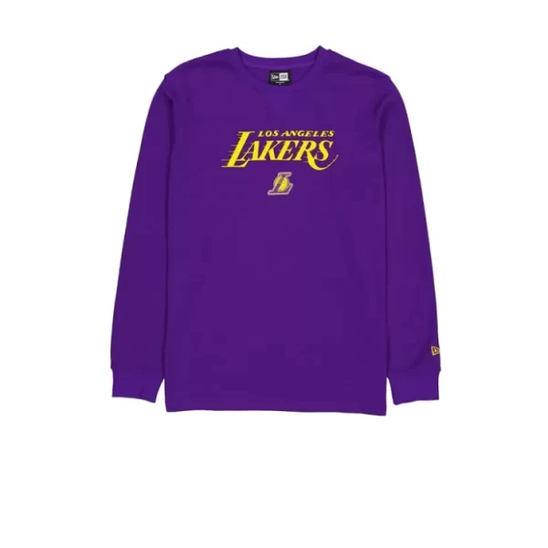 Caps* Los Angeles Lakers Sport Night Long Sleeve TShirt - KTGCaps - Baseball caps for various teams, purchased online at a discount