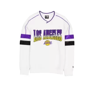 Caps* Los Angeles Lakers Sport Classics White Crewneck - KTGCaps - Baseball caps for various teams, purchased online at a discount