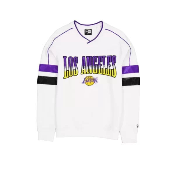 Caps* Los Angeles Lakers Sport Classics White Crewneck - KTGCaps - Baseball caps for various teams, purchased online at a discount