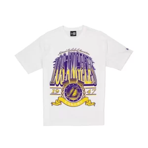 Caps* Los Angeles Lakers Sport Classics White TShirt - KTGCaps - Baseball caps for various teams, purchased online at a discount