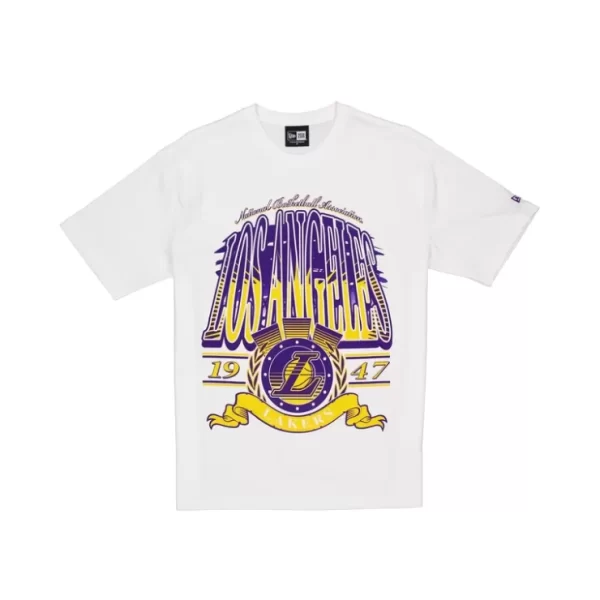 Caps* Los Angeles Lakers Sport Classics White TShirt - KTGCaps - Baseball caps for various teams, purchased online at a discount