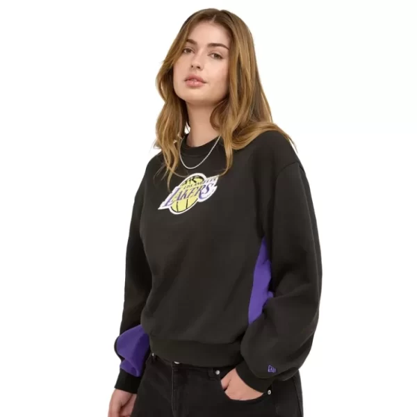 Caps* Los Angeles Lakers Sport Night Womens Crewneck - KTGCaps - Baseball caps for various teams, purchased online at a discount