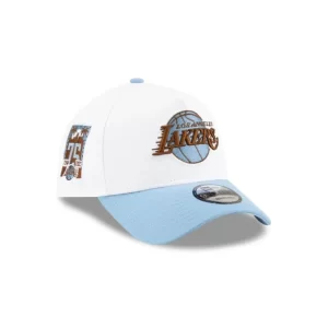 Caps* Los Angeles Lakers Spring Colorway 9FORTY AFrame Snapback Hat - KTGCaps - Baseball caps for various teams, purchased online at a discount