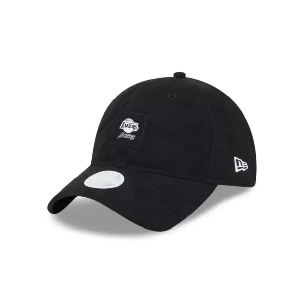 Caps* Los Angeles Lakers Suede Patch Womens 9TWENTY Adjustable Hat - KTGCaps - Baseball caps for various teams, purchased online at a discount