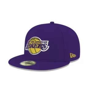 Caps* Los Angeles Lakers Team Color 59FIFTY Fitted Hat - KTGCaps - Baseball caps for various teams, purchased online at a discount