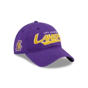 Caps* Los Angeles Lakers Throwback 9TWENTY Adjustable Hat - KTGCaps - Baseball caps for various teams, purchased online at a discount