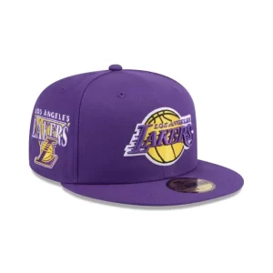 Caps* Los Angeles Lakers Throwback 59FIFTY Fitted Hat - KTGCaps - Baseball caps for various teams, purchased online at a discount
