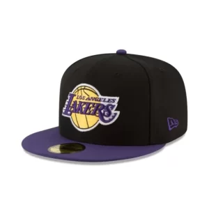 Caps* Los Angeles Lakers 2Tone 59FIFTY Fitted Hat - KTGCaps - Baseball caps for various teams, purchased online at a discount