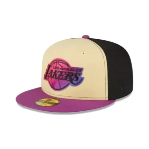 Caps* Los Angeles Lakers TriColor 59FIFTY Fitted Hat - KTGCaps - Baseball caps for various teams, purchased online at a discount