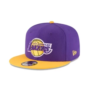 Caps* Los Angeles Lakers Two Tone 9FIFTY Snapback Hat - KTGCaps - Baseball caps for various teams, purchased online at a discount