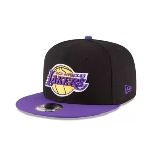 Caps* Los Angeles Lakers Two Tone 9FIFTY Snapback Hat - KTGCaps - Baseball caps for various teams, purchased online at a discount