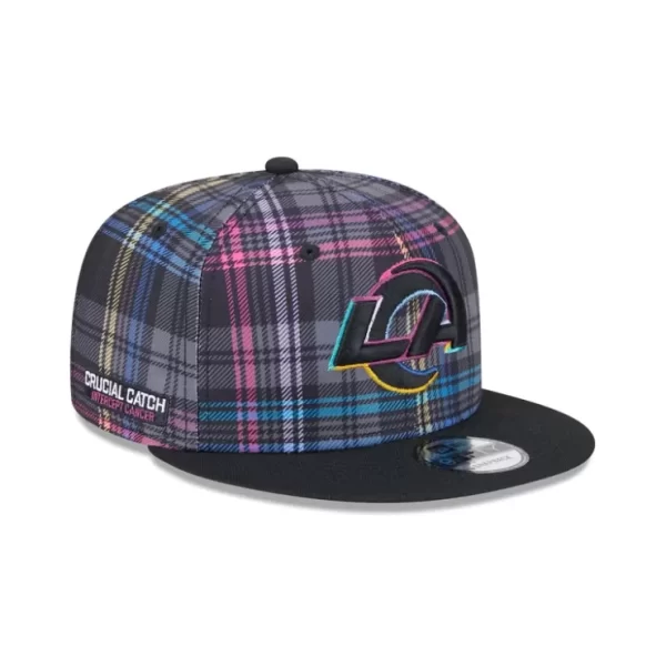 Caps* Los Angeles Rams 2024 Crucial Catch 9FIFTY Snapback Hat - KTGCaps - Baseball caps for various teams, purchased online at a discount