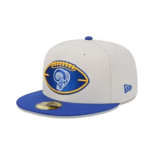 Caps* Los Angeles Rams 2024 Historic Sideline 59FIFTY Fitted Hat - KTGCaps - Baseball caps for various teams, purchased online at a discount
