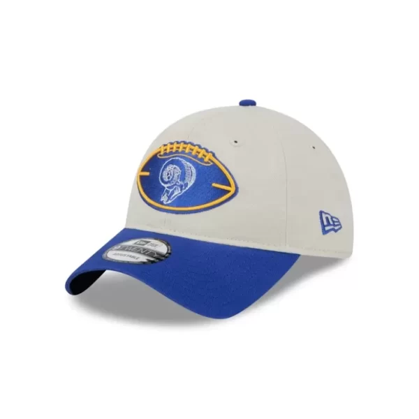 Caps* Los Angeles Rams 2024 Historic Sideline 9TWENTY Adjustable Hat - KTGCaps - Baseball caps for various teams, purchased online at a discount