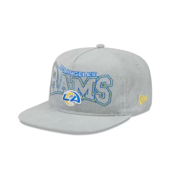 Caps* Los Angeles Rams Gray Cord Golfer Hat - KTGCaps - Baseball caps for various teams, purchased online at a discount