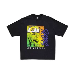 Caps* Los Angeles Rams Sport Classics Boxy Black TShirt - KTGCaps - Baseball caps for various teams, purchased online at a discount