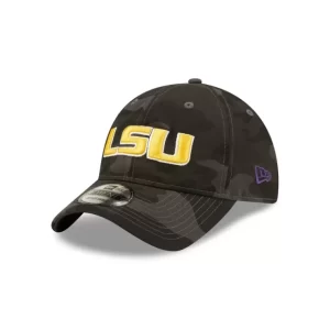 Caps* LSU Tigers Camo 9TWENTY Adjustable Hat - KTGCaps - Baseball caps for various teams, purchased online at a discount