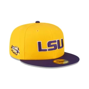 Caps* LSU Tigers 59FIFTY Fitted Hat - KTGCaps - Baseball caps for various teams, purchased online at a discount