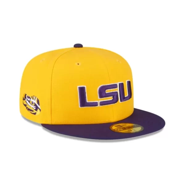 Caps* LSU Tigers 59FIFTY Fitted Hat - KTGCaps - Baseball caps for various teams, purchased online at a discount