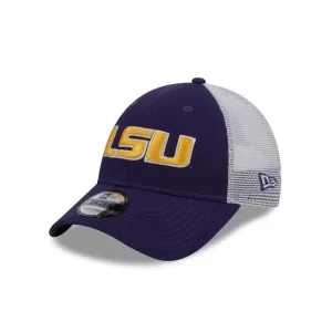 Caps* LSU Tigers Purple 9FORTY Trucker Hat - KTGCaps - Baseball caps for various teams, purchased online at a discount