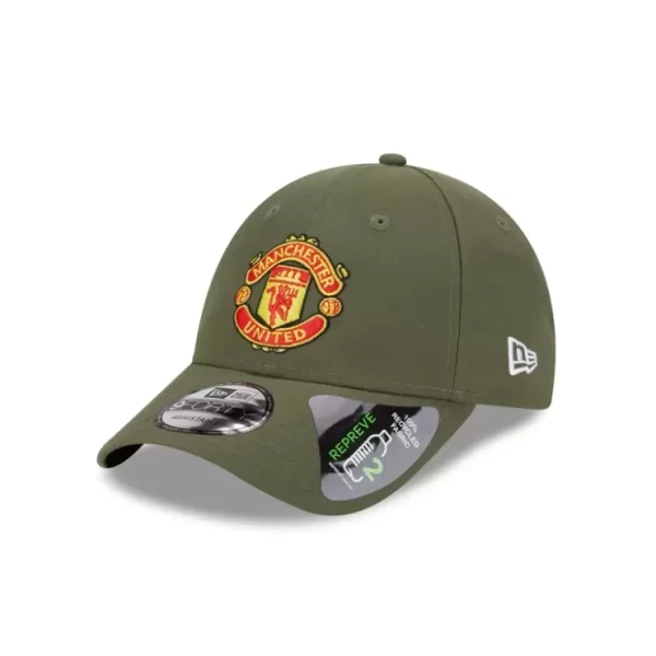 Caps* Manchester United Olive 9FORTY Adjustable Hat - KTGCaps - Baseball caps for various teams, purchased online at a discount