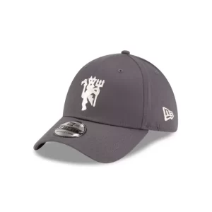 Caps* Manchester United Seasonal Dark Gray 39THIRTY Stretch Fit Hat - KTGCaps - Baseball caps for various teams, purchased online at a discount