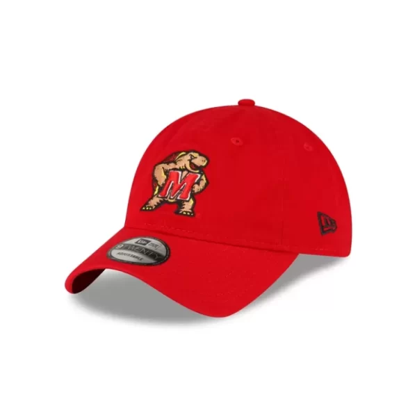 Caps* Maryland Terrapins Red 9TWENTY Adjustable Hat - KTGCaps - Baseball caps for various teams, purchased online at a discount