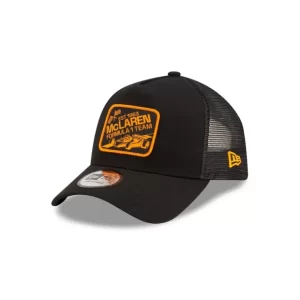 Caps* McLaren Formula 1 Team Graphic Patch Black 9FORTY AFrame Trucker - KTGCaps - Baseball caps for various teams, purchased online at a discount