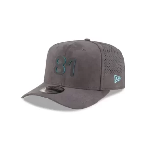 Caps* McLaren Formula 1 Team Oscar Piastri Gray Suede 9FIFTY Original Fit Sn - KTGCaps - Baseball caps for various teams, purchased online at a discount