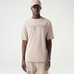 Caps* McLaren Formula 1 Team Washed Taupe TShirt - KTGCaps - Baseball caps for various teams, purchased online at a discount